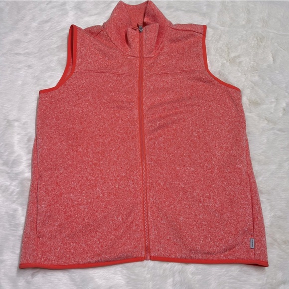 Eddie‎ Bauer like new fleece vest zip front - Picture 1 of 4